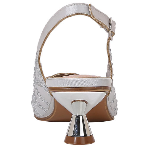 Lady Couture Kaite Pump 2" Heel in Silver