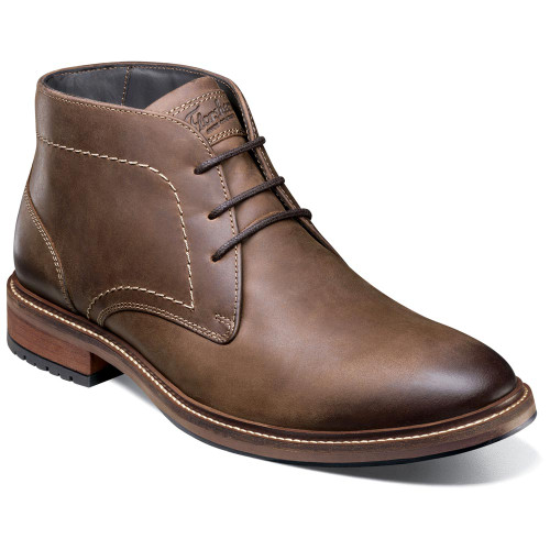 Florsheim Forge Brown CH Plain Toe Chukka Boot for Men