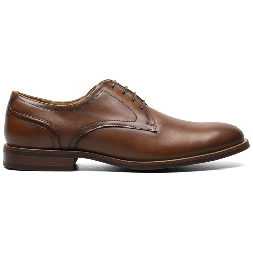 Florsheim Rucci Plain Toe Cognac Oxford Dress Shoes for Men