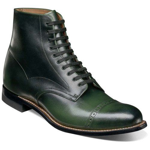 Stacy Adams Madison Cognac Lace Up Dress Boots for Men