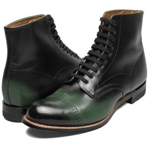 Stacy Adams Madison Cognac Lace Up Dress Boots for Men Stacy Adams Madison Cognac Lace Up Dress Boots for Men