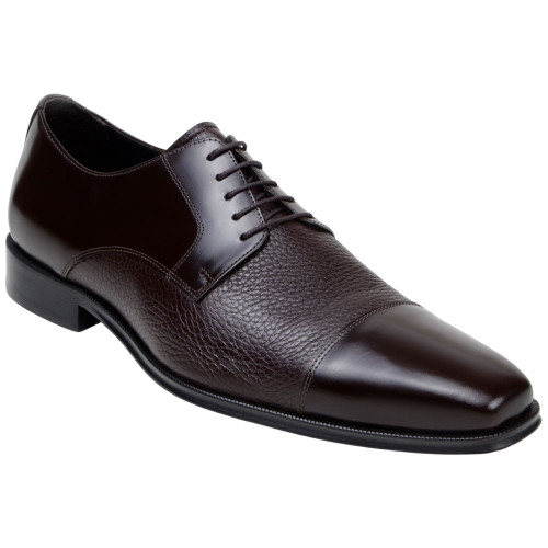 Studio Belvedere Alexander Men’s Brown Cap Toe Derby Studio Belvedere Alexander Men’s Brown Cap Toe Derby