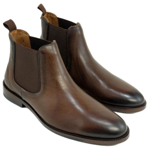 Alan Payne Men’s Brisbane Brown Calfskin Chelsea Dress Boots