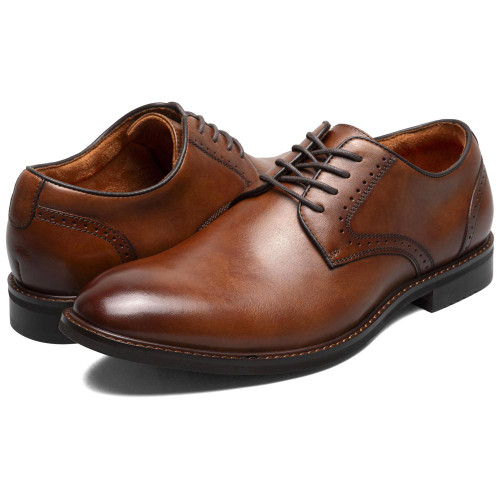 Stacy Adams Men’s Plain Toe Brandy Oxfords Benson