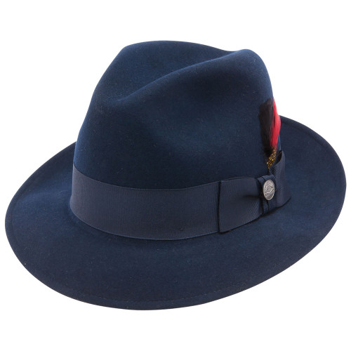 Stetson Fredrick Navy Wool Hat