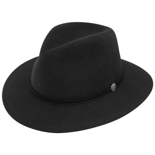 Stetson Cromwell Crushable Water-Repellent Wool Mink Felt Hat