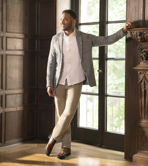 Florsheim Zaffiro Cognac Plain Toe Oxford for Men