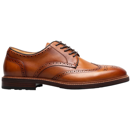 Florsheim Anthem Wingtip Saddle Tan Leather Oxford for Men