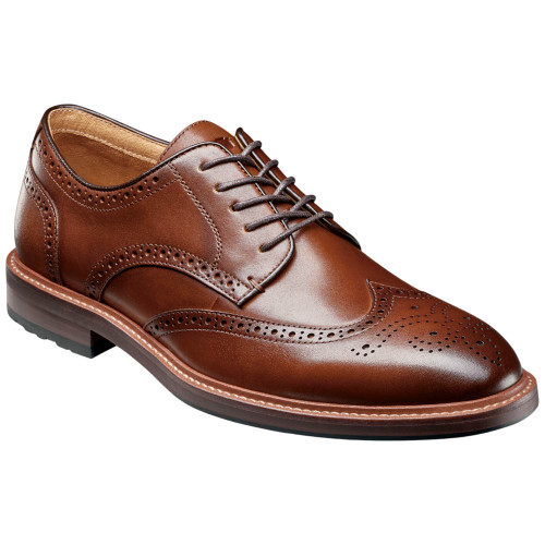 Florsheim Anthem Wingtip Brown Leather Oxford for Men