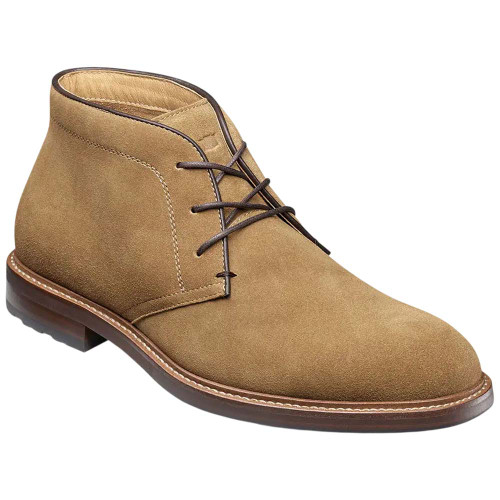Florsheim Anthem Plain Toe Mocha Suede Chukka Boot for Men