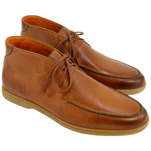 Alan Payne Bravo II Mahogany Pebble Grain Chukka Boot for Men