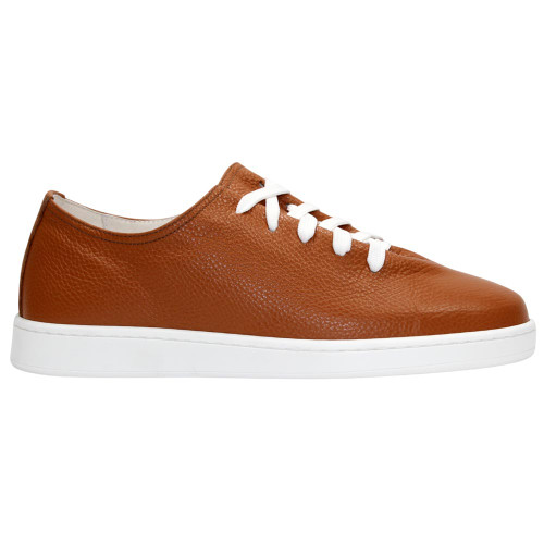 DUCA Max camel Italian leather sneakers