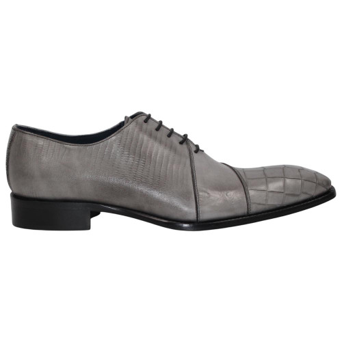 DUCA Spoleto I Grey Italian dress shoes