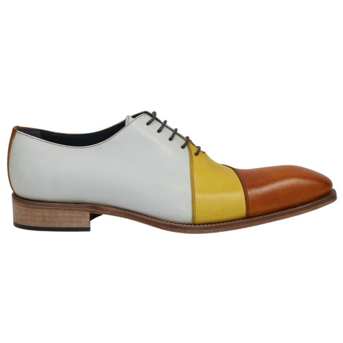 DUCA Spoleto II yellow combo Oxford shoes