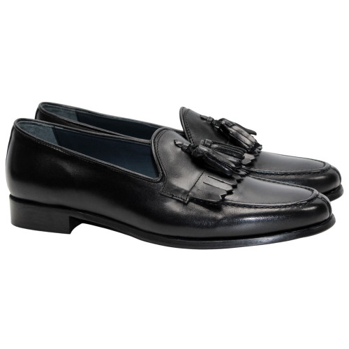 DUCA Adam luxury Italian loafers side view