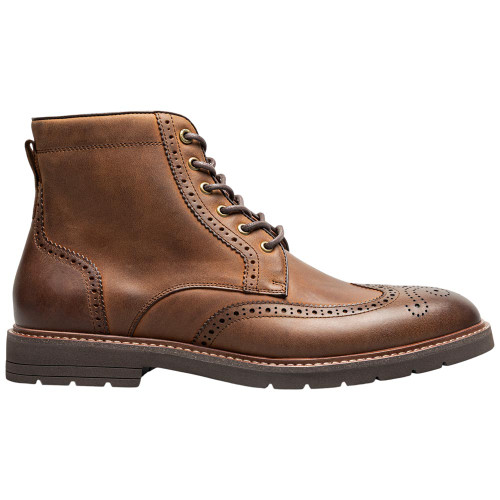 Florsheim Redford brown wingtip lace up boot