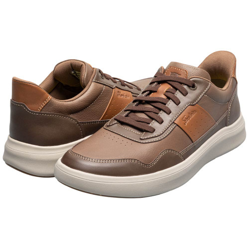 Florsheim Crosstour Men's Brown & Cognac Leather Hands Free Casual Lace Up Shoe