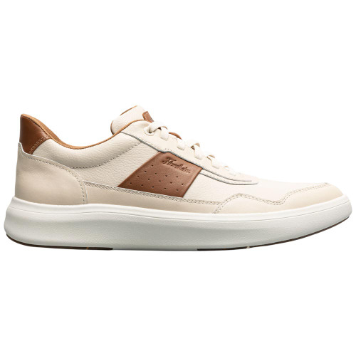 Florsheim Crosstour Men's Cream & Cognac Leather Hands Free Casual Lace Up Shoe