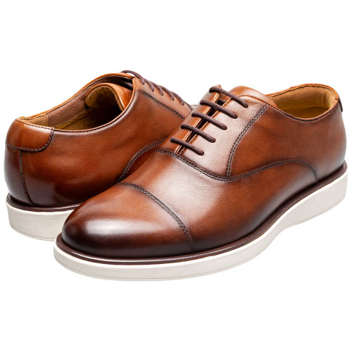 Florsheim Avenue Men's Cognac Leather Cap Toe Oxford