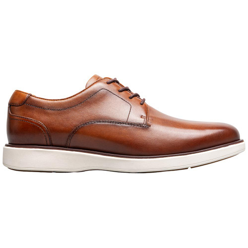 Florsheim Avenue Men's Cognac Smooth Leather Plain Toe Oxford