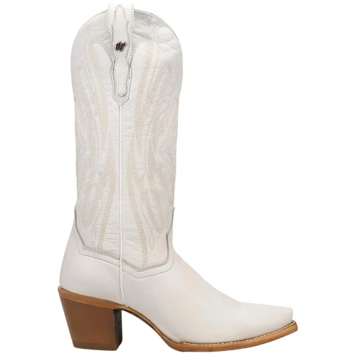 Dan Post Mila white boot, additional angle view