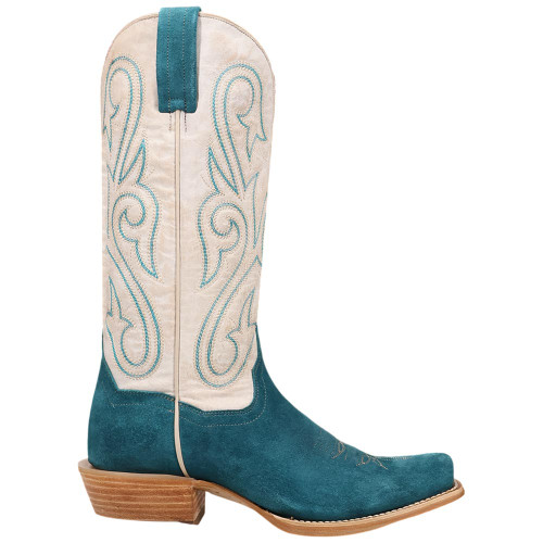 Dan Post Lanessa Turquoise Women's Leather Western Boots