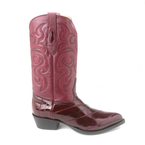 Los Altos Red J-Toe  Eel Boot main image 1