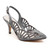 Lady Couture Ester Gray Embellished Heels
