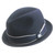 Bigalli Downtown Navy Wool Felt Fedora