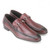 Lombardy All Leather Calf Burgundy Men's Slip On Shoes