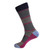 Steven Land Gray Multi Dots and Dashes Pattern Men's Socks