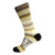 Steven Land Printed Pattern Brown Cotton Nylon Spandax Men's Socks