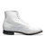 Stacy Adams Madison White Leather Cap Toe Boots