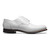 Stacy Adams Men's Madison White Anaconda Print Plain Toe Oxford