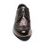 Stacy Adams Dayton Burgundy Ostrich Print Wingtip Oxford