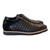 Corrente Black Leather Men’s Fashion Sneakers