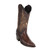 Wild West Brown Python Women's Snip Toe Cowgirl Boot