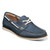 Florsheim - Chaussures bateau à bout mocassin bleu marine atlantique