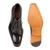 Mezlan Postdam black bal oxford outsole showing full leather sole