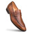 Mezlan Cognac Burnished Calfskin Penny Loafer Mezlan Cognac Burnished Calfskin Penny Loafer