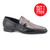 Mauri PRIEST Python and Iguana Grey and Black Men's Dress Loafers