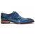 Emilio Franco Giacamo Ocean Blue Calfskin leather Derby Oxfords for Men Emilio Franco Giacamo Ocean Blue Calfskin leather Derby Oxfords for Men