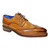 Emilio Franco Adriano Cognac Calfskin Wingtip Derby Oxfords for Men