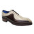 Emilio Franco Leopoldo Chocolate & Beige Calfskin Oxfords for men