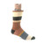 Tallia Rust & Ecru Broad Striped Men's Socks