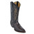 Los Altos Men's Rich Brown Genuine Python Snakeskin Boots