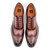 UGo Vasare H and H Wingtip Oxford Laceup Shoes - Time-Honored with Walnut Shine