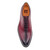 UGo Vasare Derrick Burgundy Oxford Shoes - Toe to Heel Catch-Stitched Craftsmanship