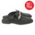 Sigotto Uomo Black Leather Slip-on with leather sole