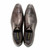 Golden Pass Chaussures Oxford à bout droit et semelle en cuir marron pour hommes